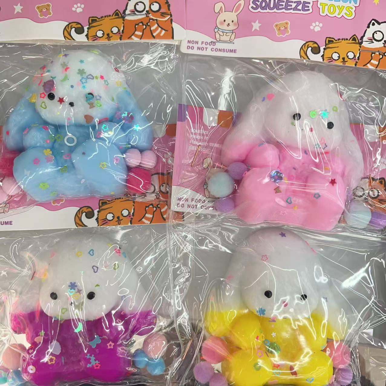 The best-selling Xiaohongshu toys and cute pets are super soft and have a muddy feel. Wholesale of the same style on Douyin and Xiaohongshu is selling well across cross-border markets Specification image