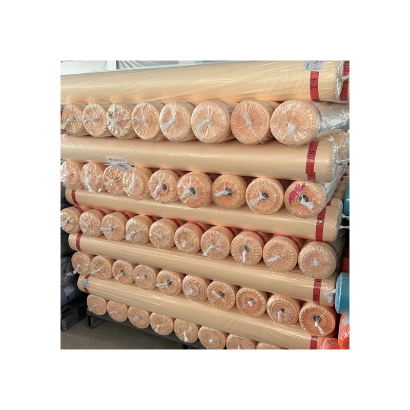 箱包里布牛津布厂家现货210D牛津布色牢度4级15*19固色涂白底实物图