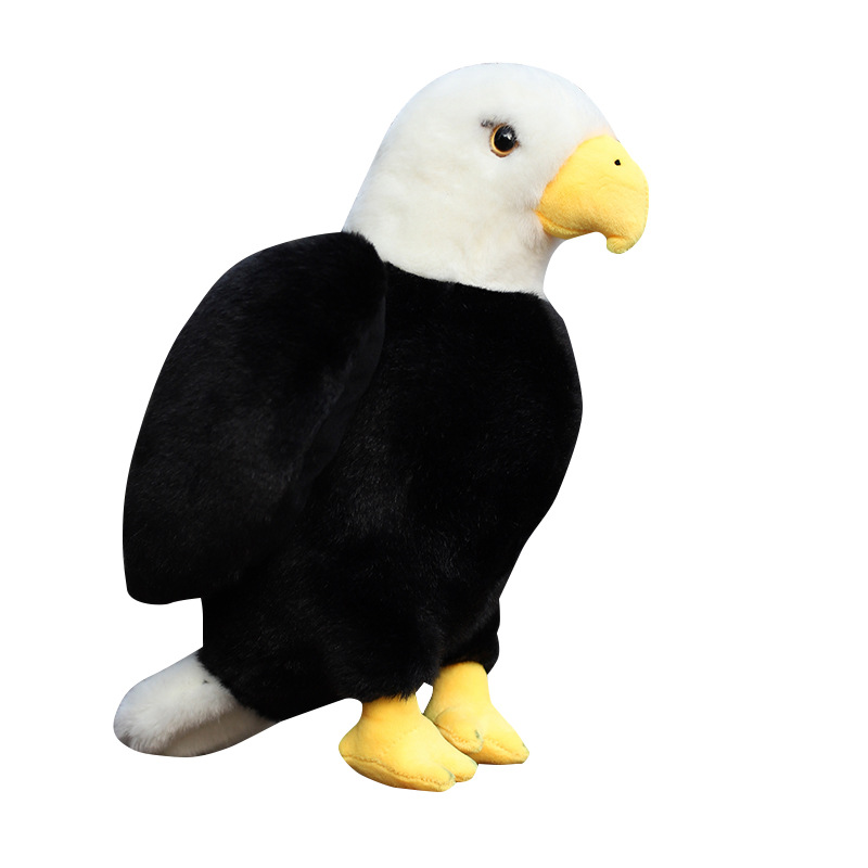 New cross-border simulation bird plush toys, including eagle, pelican, vulture and stork simulation animal figurines, as well as park and scenic area ornaments Item Picture