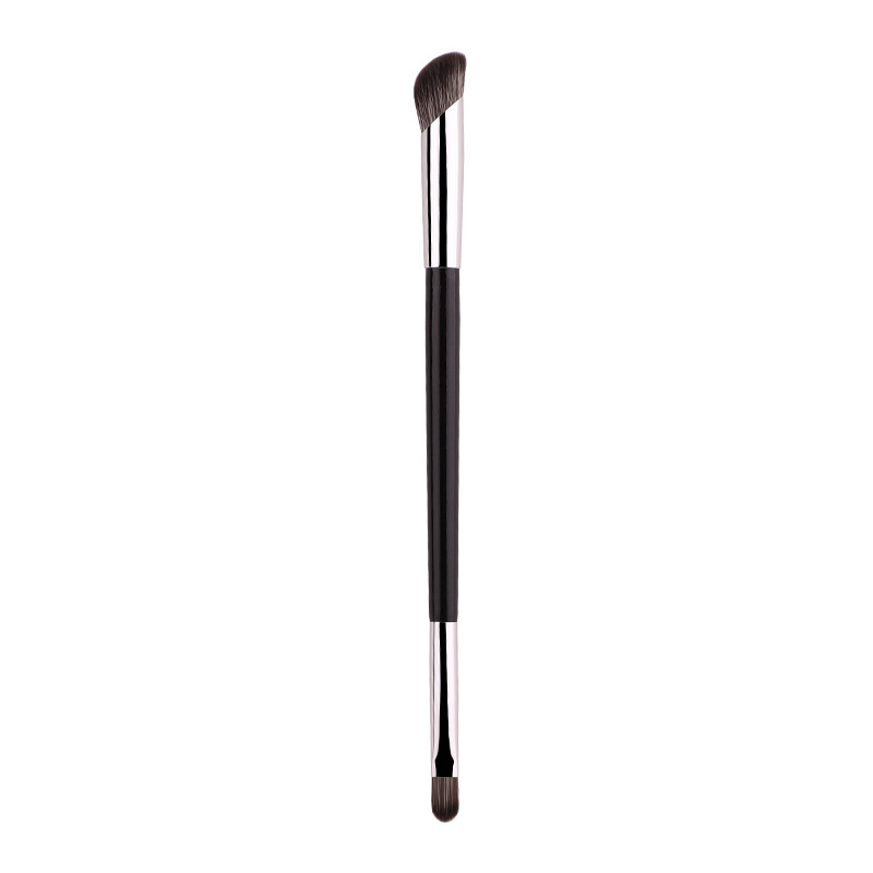 Double-headed concealer brush for finger pads, portable to cover dark circles and tear troughs, tone-shaped medium-sized makeup brush from Cangzhou Item Picture