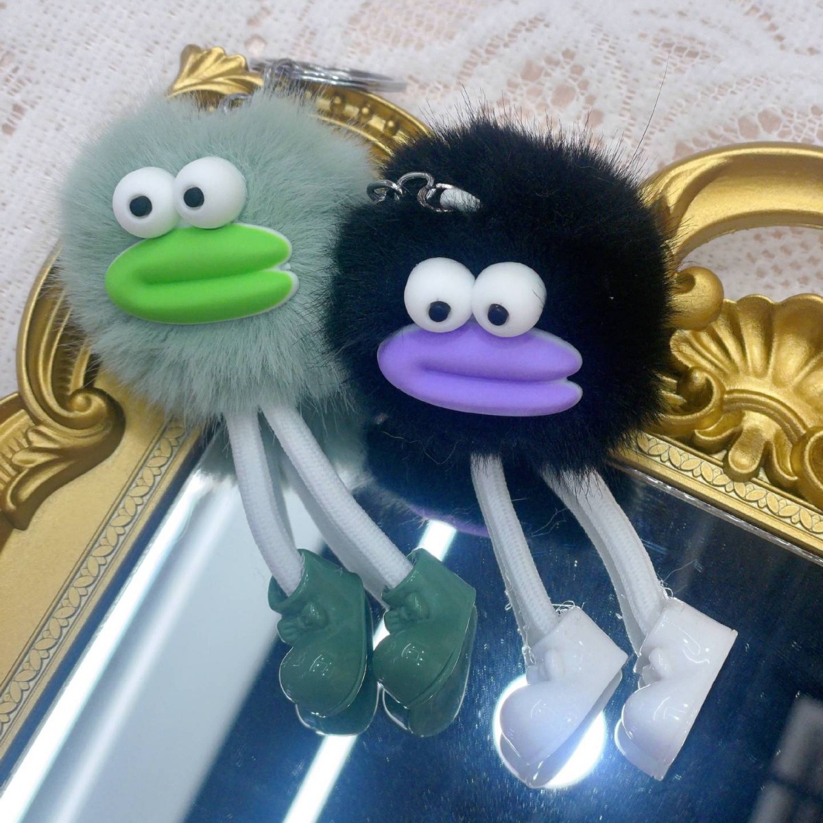 公仔挂件实物图