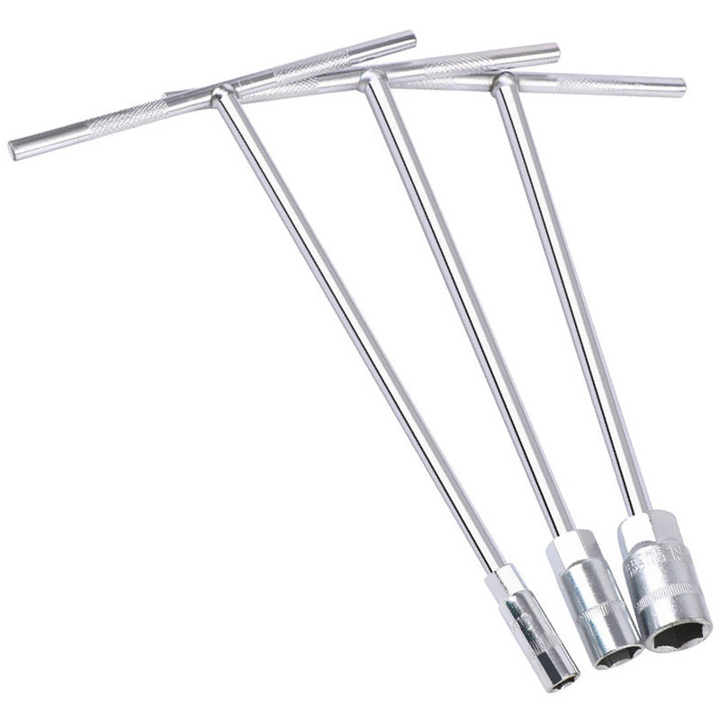 T-socket wrench complete set, a complete set of hardware tools, hexagon socket T-socket with handle wrench 6-19 details Picture