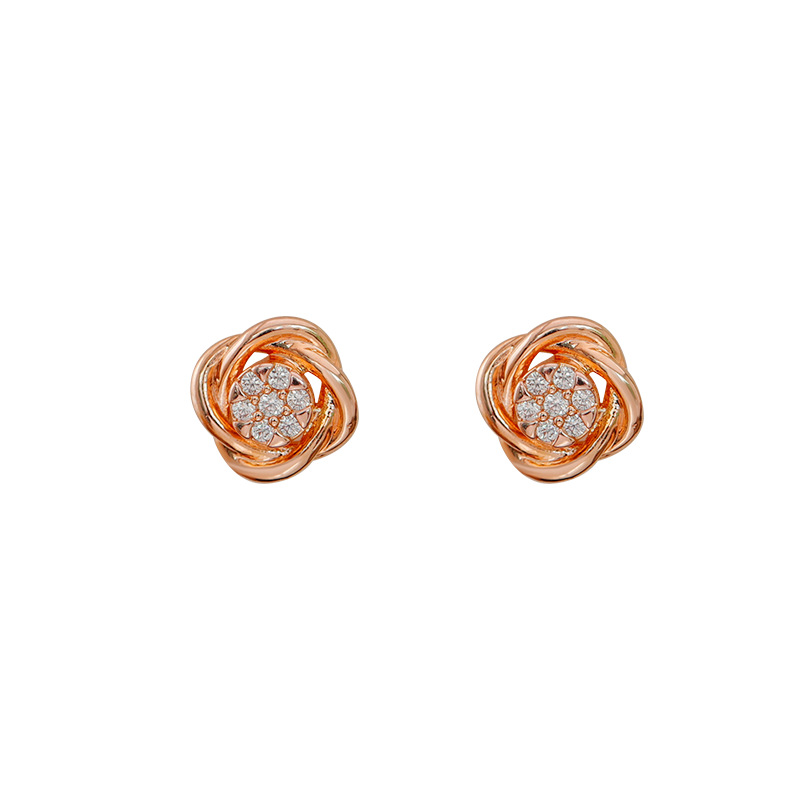 Hyacinth ins pequeño temperamento aretes moda luz lujo commuter delicados pendientes de circón 2025 nuevo estilo de moda earwear mujer Item Picture