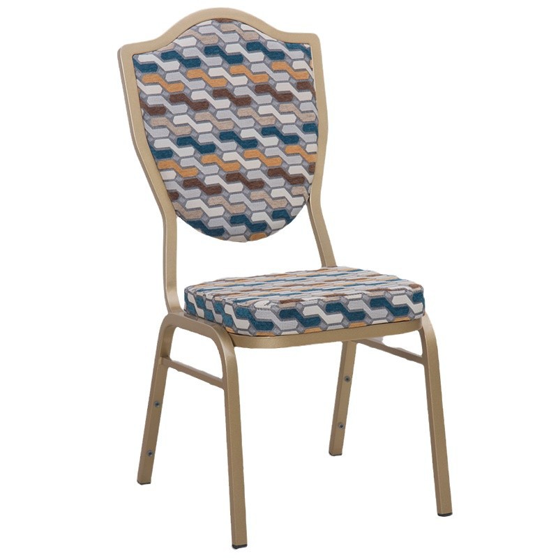 Star Wholesale metal hotel banquet chairs and dining chairs can be equipped with chair covers. They are universal for hotel and restaurant tables and chairs Item Picture