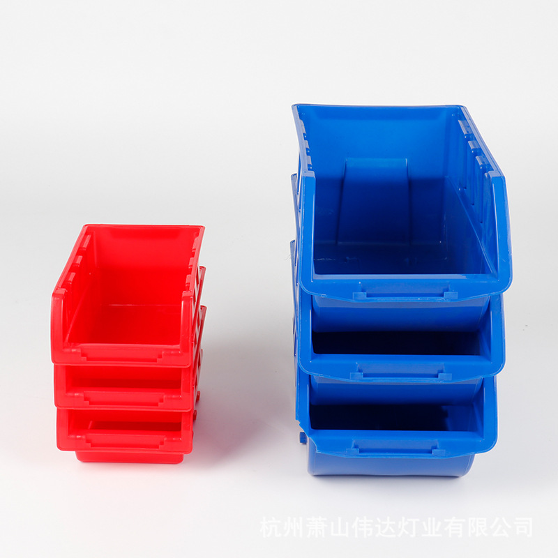 New material thickened plastic box, hardware tool box, parts, screw box, rectangular combination bevel storage box, direct supply Application Scenario