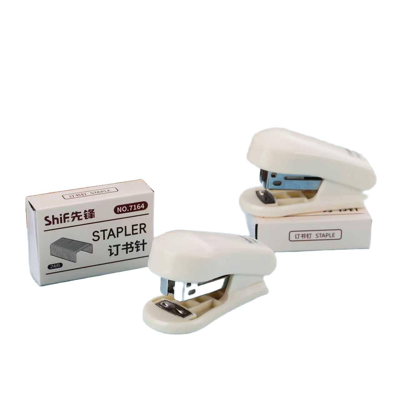 Pioneer 7164 Mini Small Stapler Set for Students' creative and effortless desktop binding supplies Item Picture