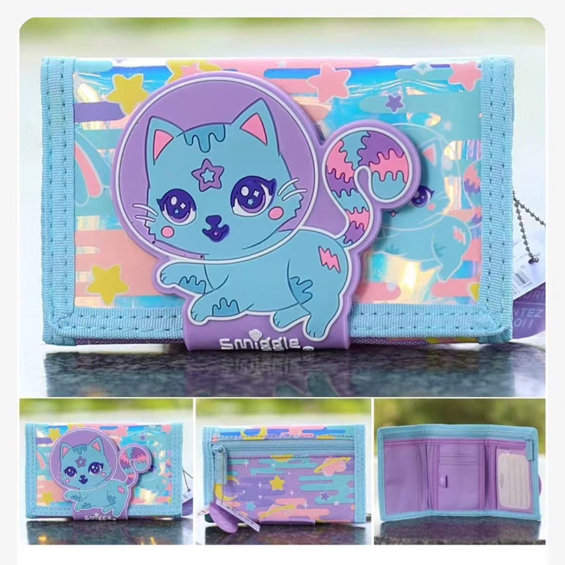 Australia smiggle mochila de la escuela cartoon mochila de gran capacidad mochila de los niños bolsa de ocio al aire libre bolsa de la pluma del estudiante Specification image