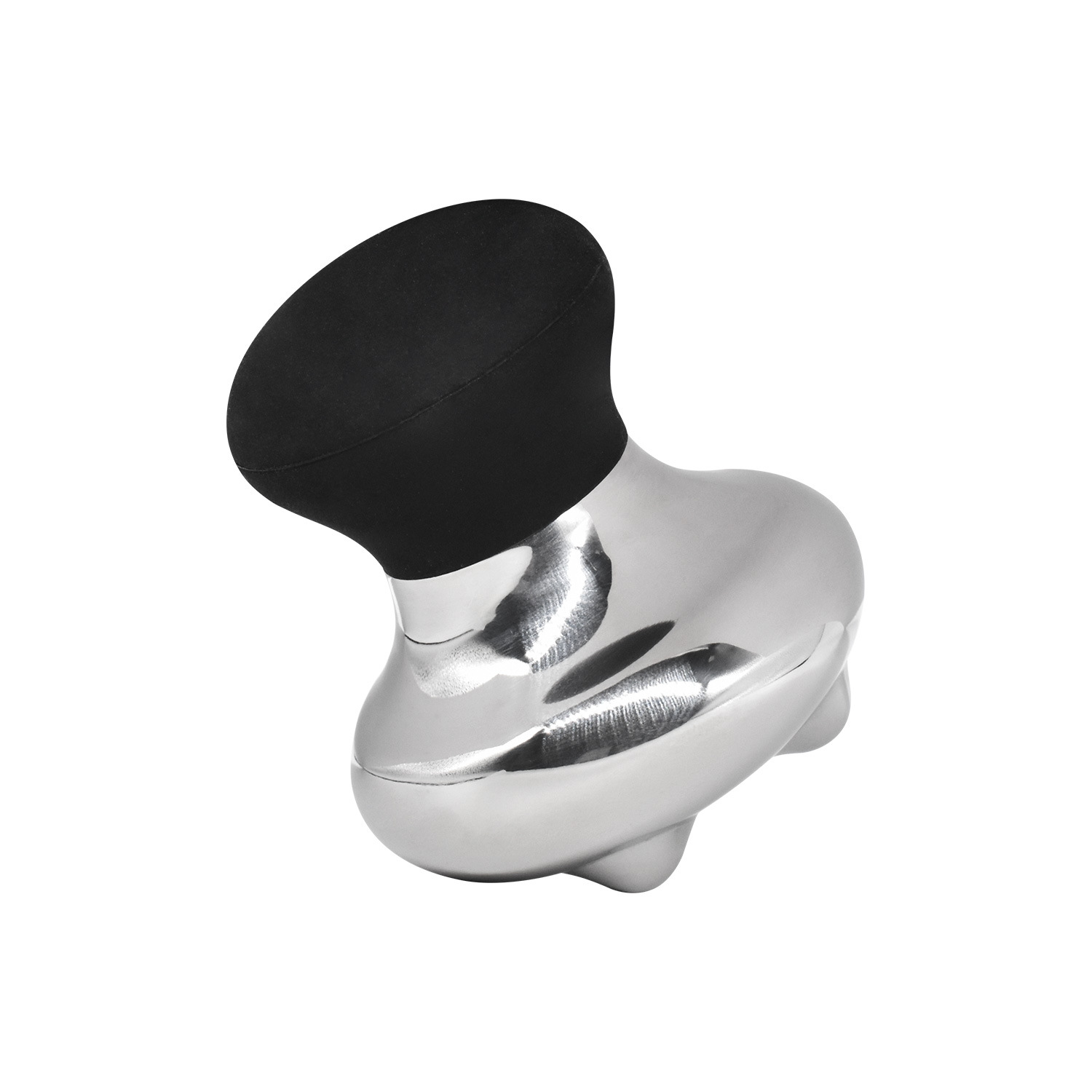shanilak stainless steel massage mushroom facial and eye massage stone for unblocking meridians, pulling tendons, gua sha and beauty care with protruding points details Picture