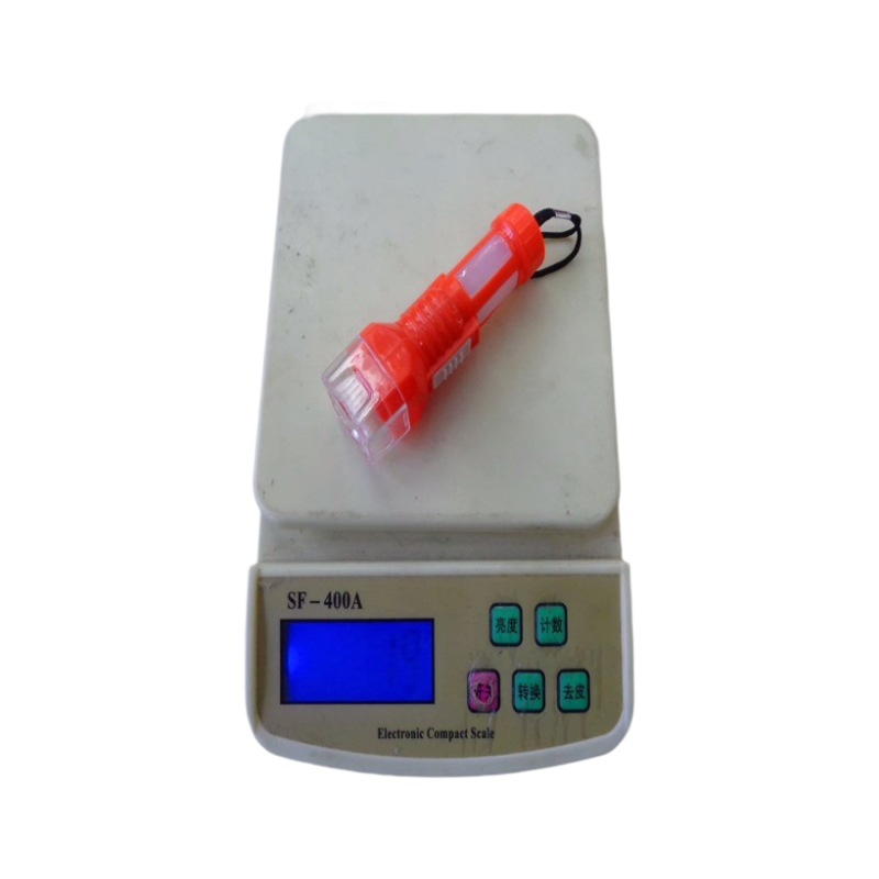 Toy 5AF dual-light flashlight, creative LED keychain, night light, street stall supply, factory direct sales Item Picture