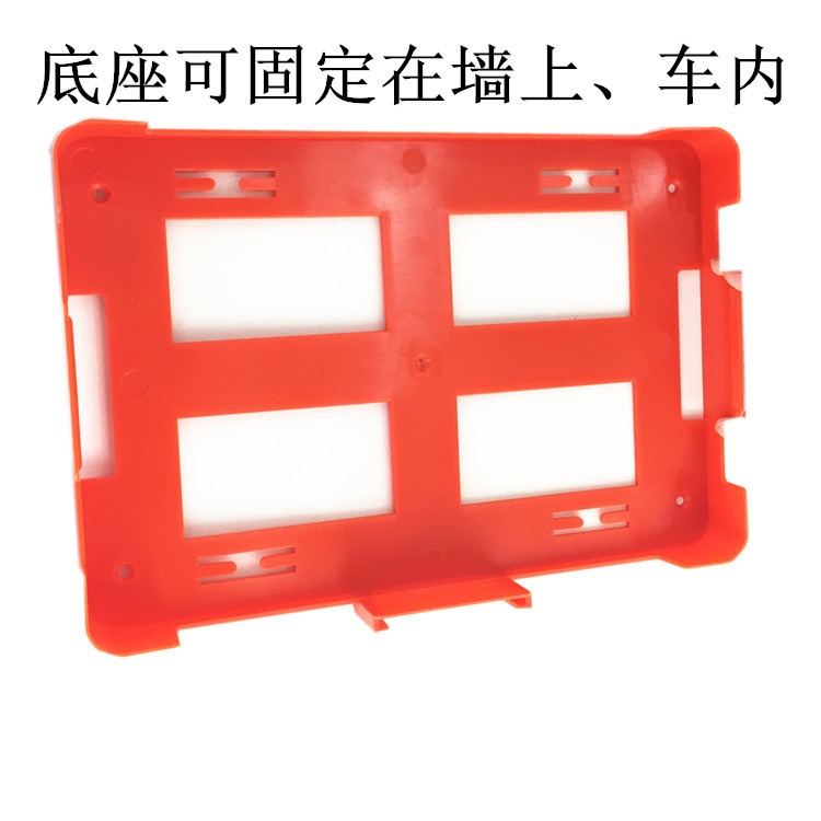Large ABS first aid kit, wall-mounted medical kit, earthquake disaster prevention and rescue kit, annual inspection and review medical kit for factories and enterprises Application Scenario