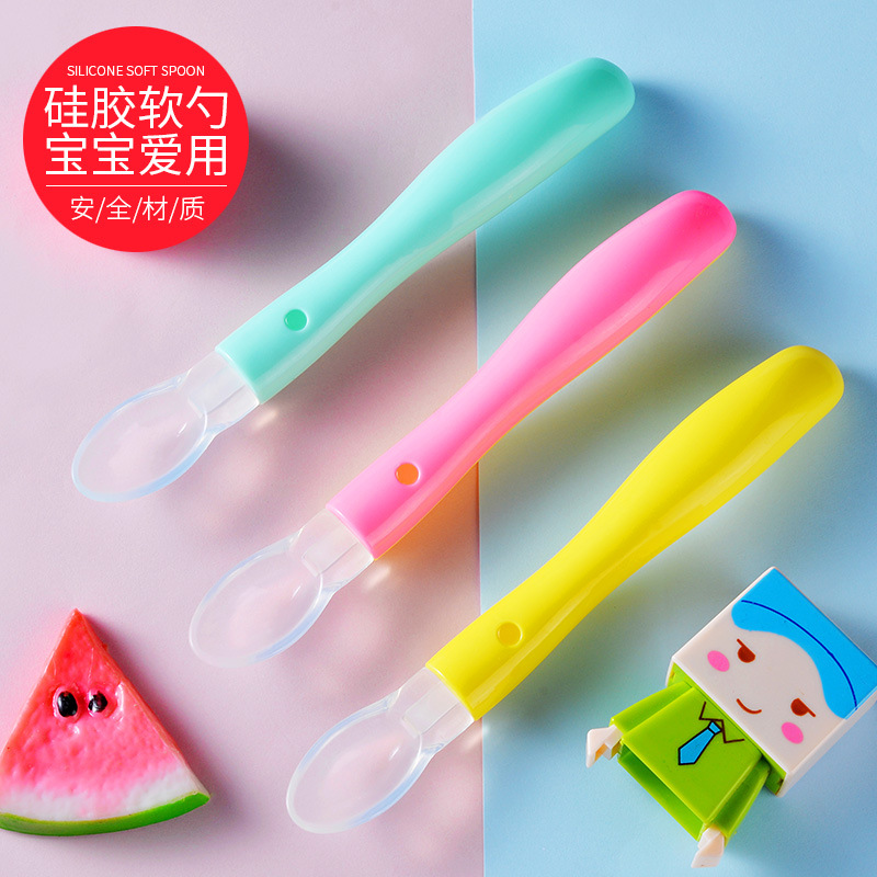 不锈钢硅胶宝宝餐具/不锈钢宝宝餐具/玩具/硅胶制品/不锈钢硅胶餐具产品图