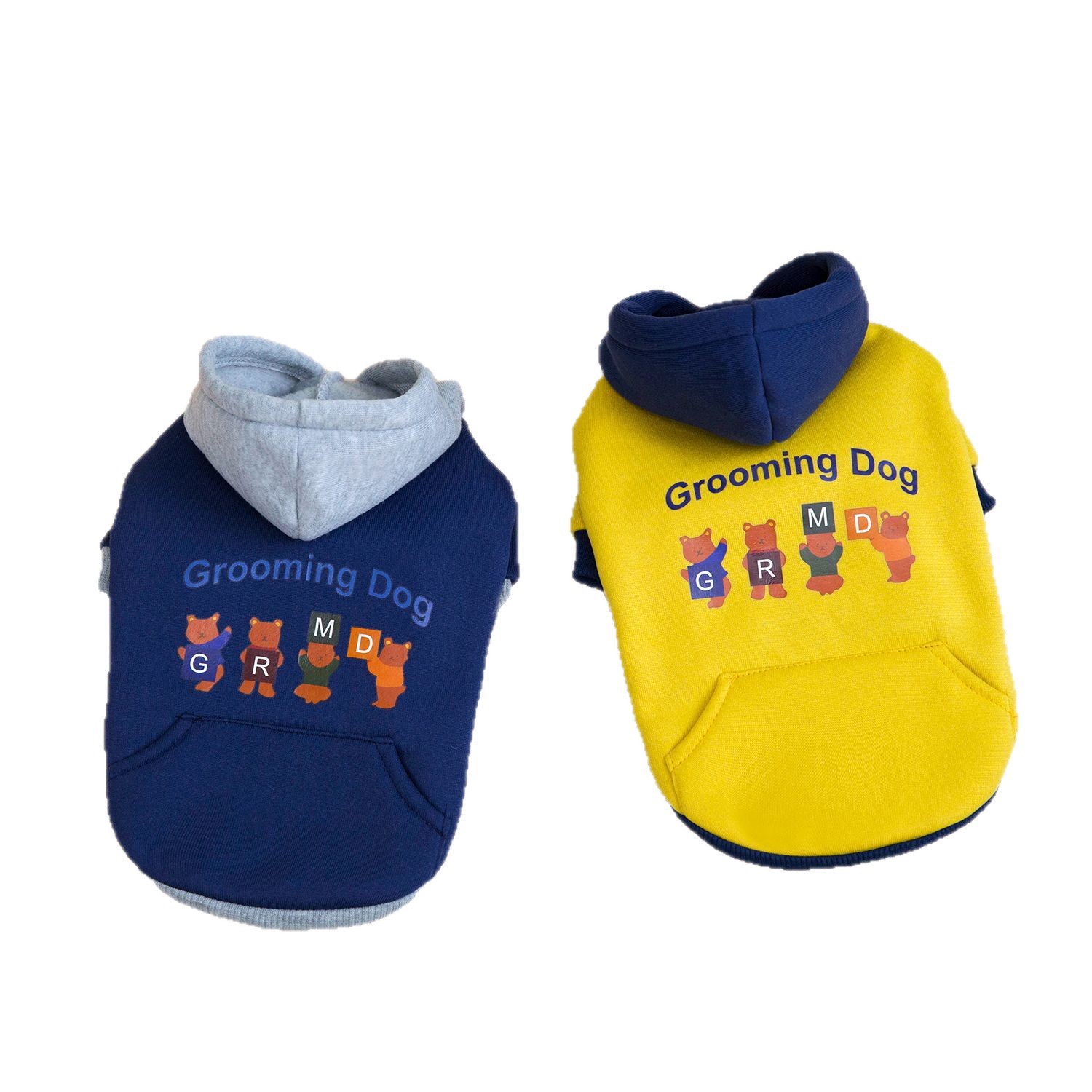 Dog clothes, autumn and winter outfits, teddy bichon Frise, small dog and cat two-legged pet clothes, winter morning sweatshirts Item Picture