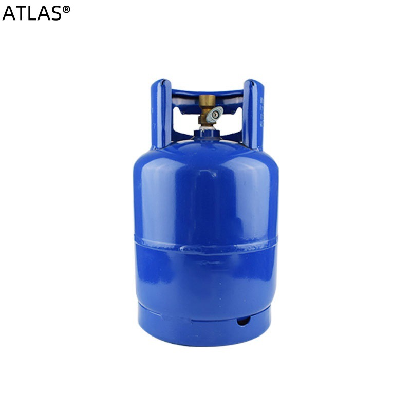 3KG/5KG液化气钢瓶户外露营家用燃气罐护罩款外贸出口LPG空的钢瓶