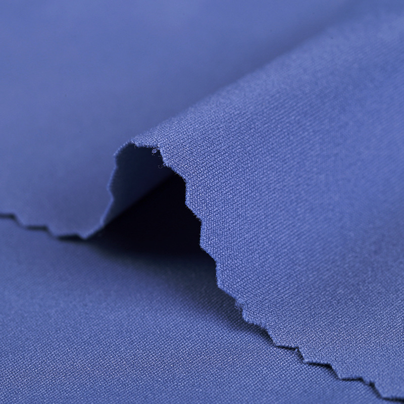 高弹瑜伽面料220g锦氨裸感高密双面弹力鲨鱼皮瑜伽服面料产品图