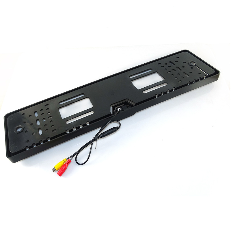 Cross-border Amazon car European license plate frame, European license plate frame, camera license plate frame details Picture