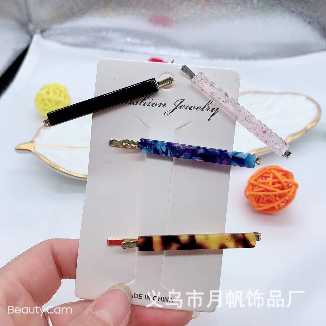 发夹/发饰/发卡/抓夹/亚克力儿童发夹细节图