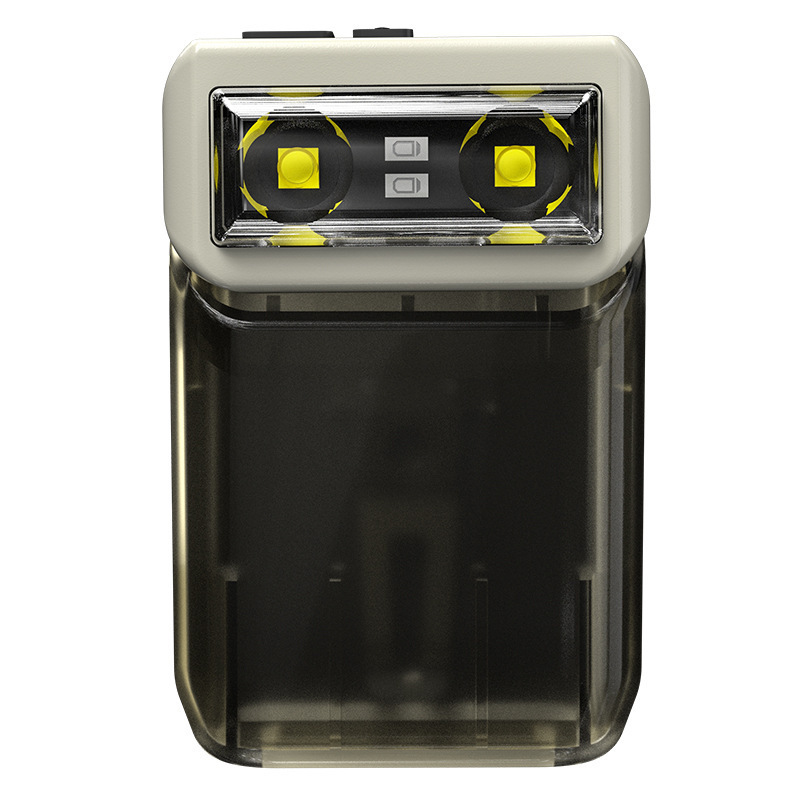 Headlamps: Rotatable head work light, mini maintenance warning, portable light, emergency night light, magnetic keychain light