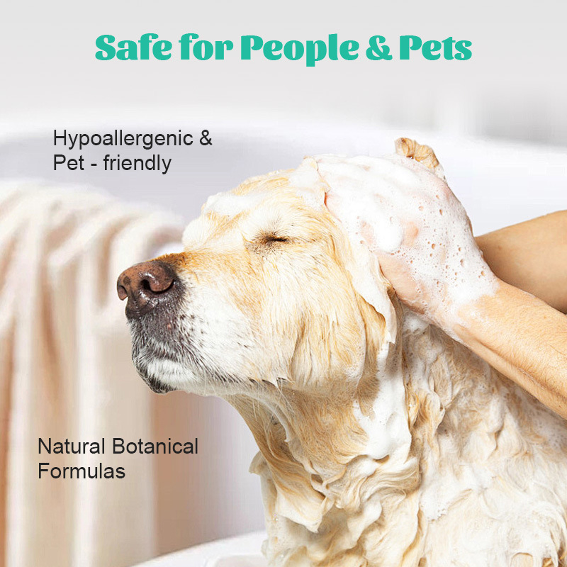 Customized bath bubble sheets for pet bathing and cleaning, softening hair source factory, exclusively for cross-border export details Picture