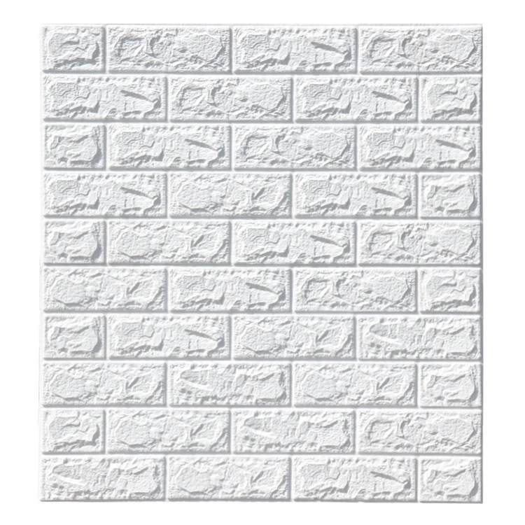 Foam 3D Stereoscopic Wall Stickers, Self-Adhesive Wallpaper, Anti-Collision Soft Package, Bedroom Decoration, Waterproof And Moisture-Proof Wall Stickers And Wallpaper