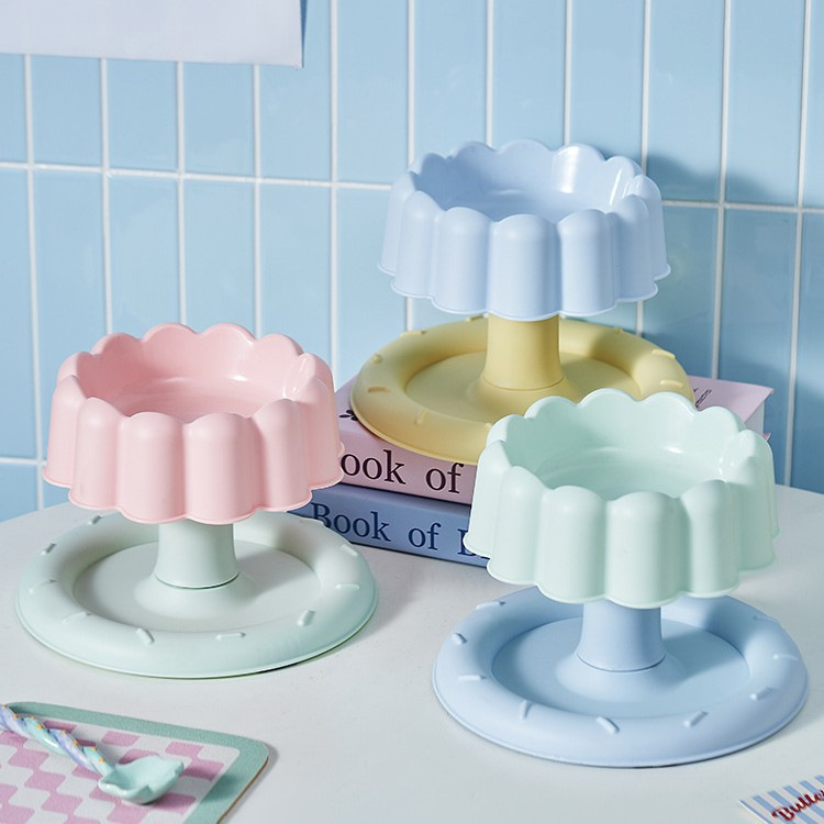 Pet stainless steel anti-knock cat food plate, high rack bowl, pet birthday bowl, dog rice bowl, detachable and easy to clean details Picture