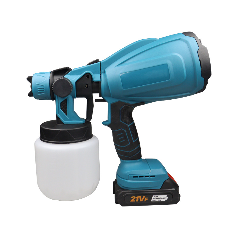 Lithium battery paint spray gun, furniture-specific high atomization spray machine, small high-pressure electric spray gun, rechargeable type Item Picture