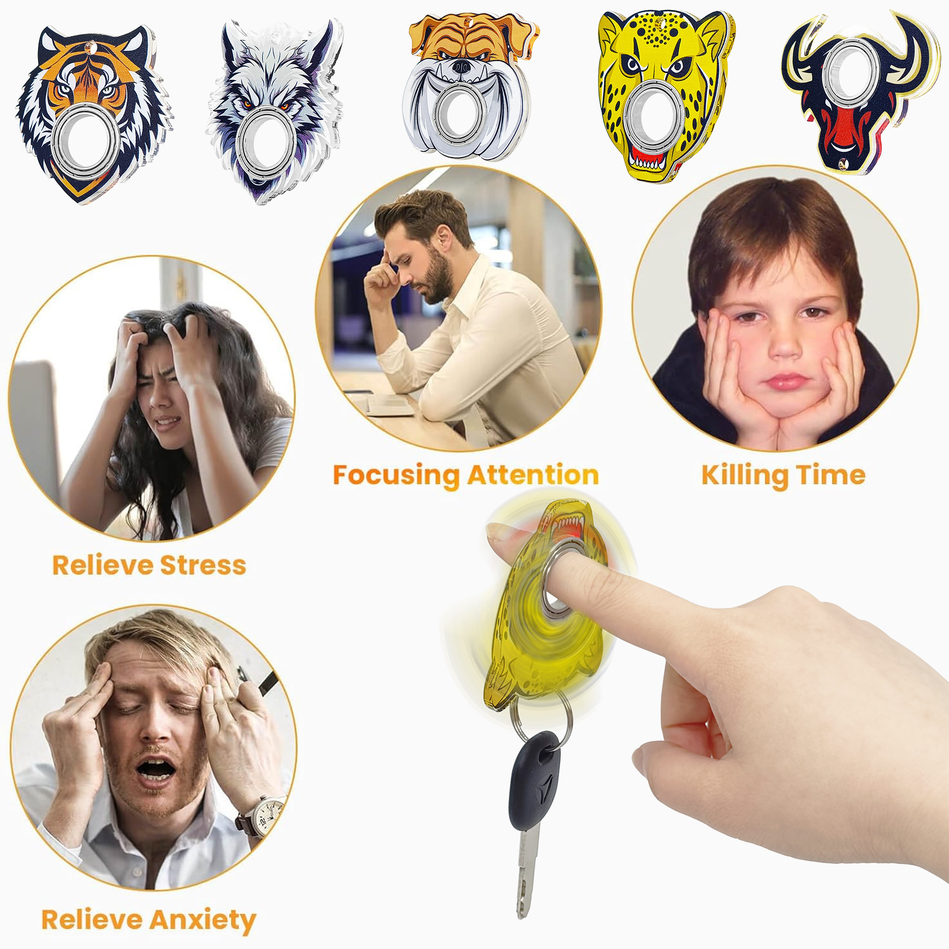 捏捏/解压/尖叫鸡/捏捏乐/捏捏乐儿童可爱产品图