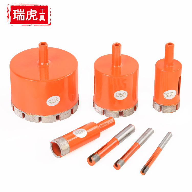 Marble and granite hole openers, home decoration and renovation tile and glass hole openers, sintered diamond drill bits full figure