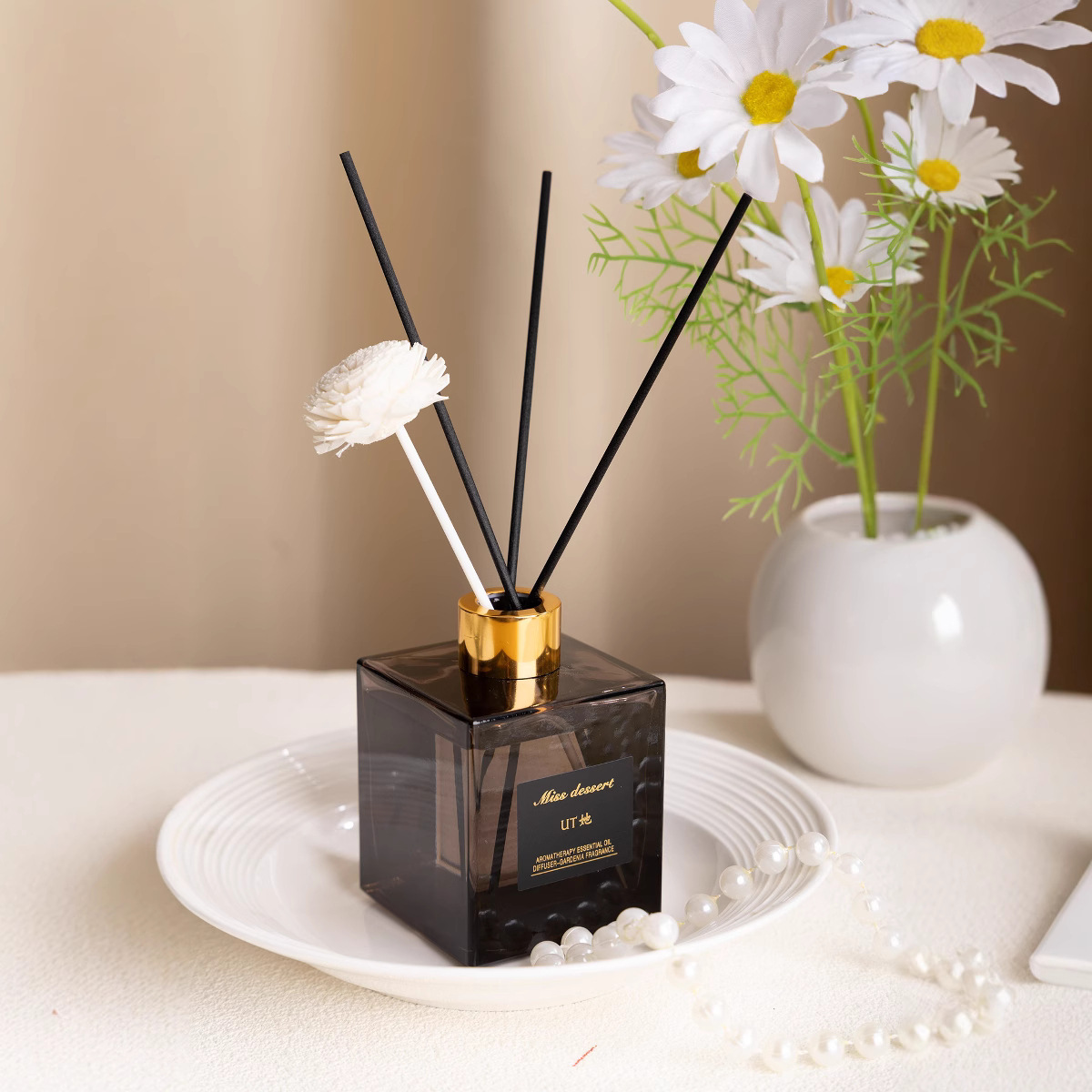 香薰/车载香薰/扩香石/石膏香皮/香薰摆件产品图