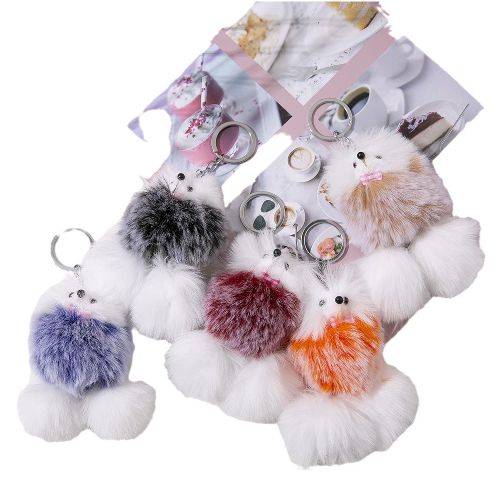 星星人/钥匙扣公仔挂件/毛绒挂件/挂件/三丽鸥挂件白底实物图