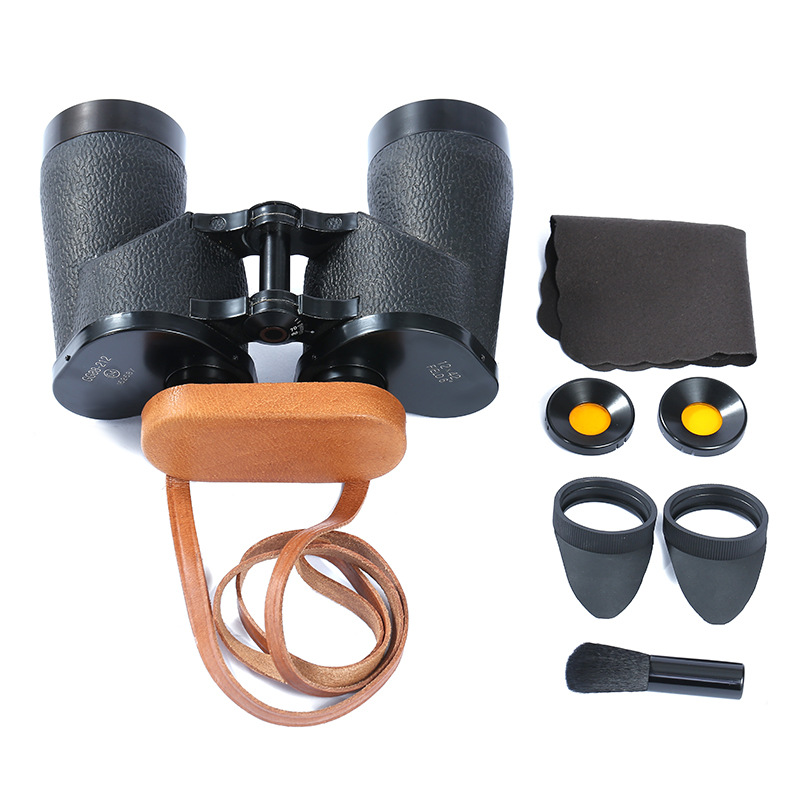 Cross-border coordinate distance measurement high-definition binoculars 12X42 low-light night vision device travel head-mounted bird-watching goggles Item Picture