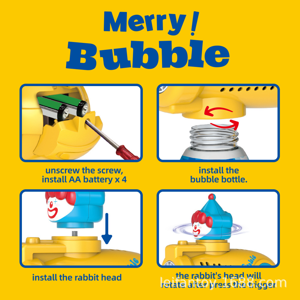 Wholesale of new cross-border 21 pumpkin rotating light bubble machine hand-held fully automatic bubble dispensing Easter children's toys Application Scenario