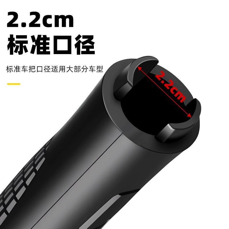 Bicycle handlebar covers, mountain bike sub-handlebar gloves, children's bicycle ox horn and sheep horn silicone rubber handlebar handle covers Item Picture