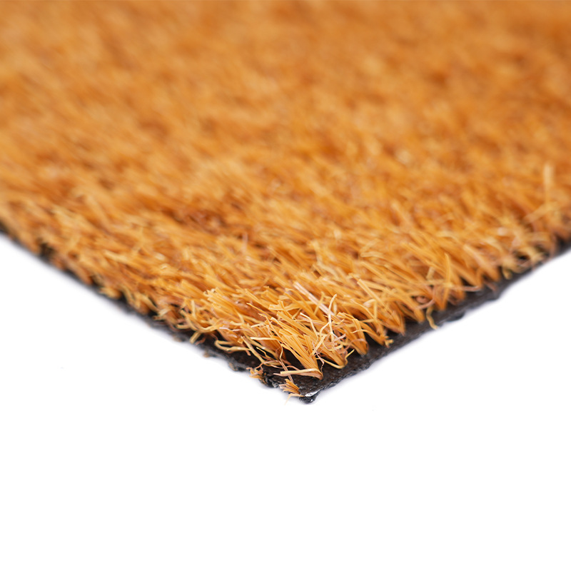 For the export of artificial beaches, lawns, scenic spots, ground decoration, artificial golden turf, and yellow artificial grass carpets Application Scenario