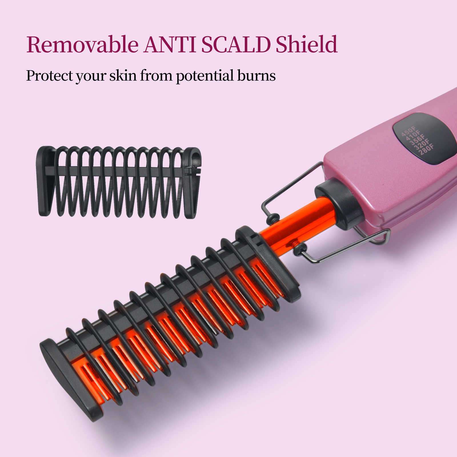 直发梳负离子不伤发卷发棒卷直两用蓬松发根造型持久直板夹便携