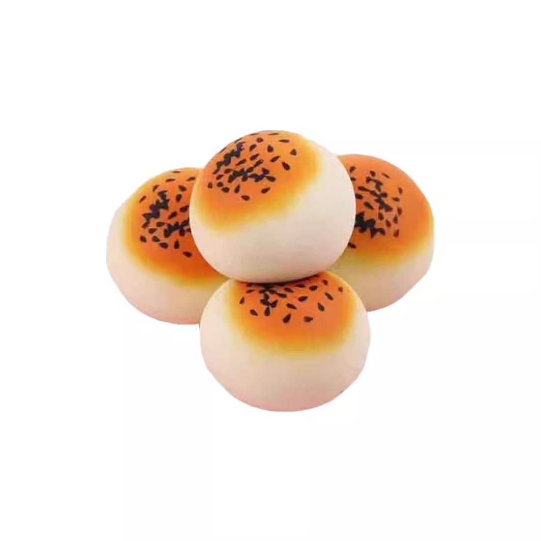 Children's creative stress-relieving toys, egg yolk pastry simulation, pinching fun release ball, stress-relieving magic tool, pranking and teasing, slow rebound Item Picture