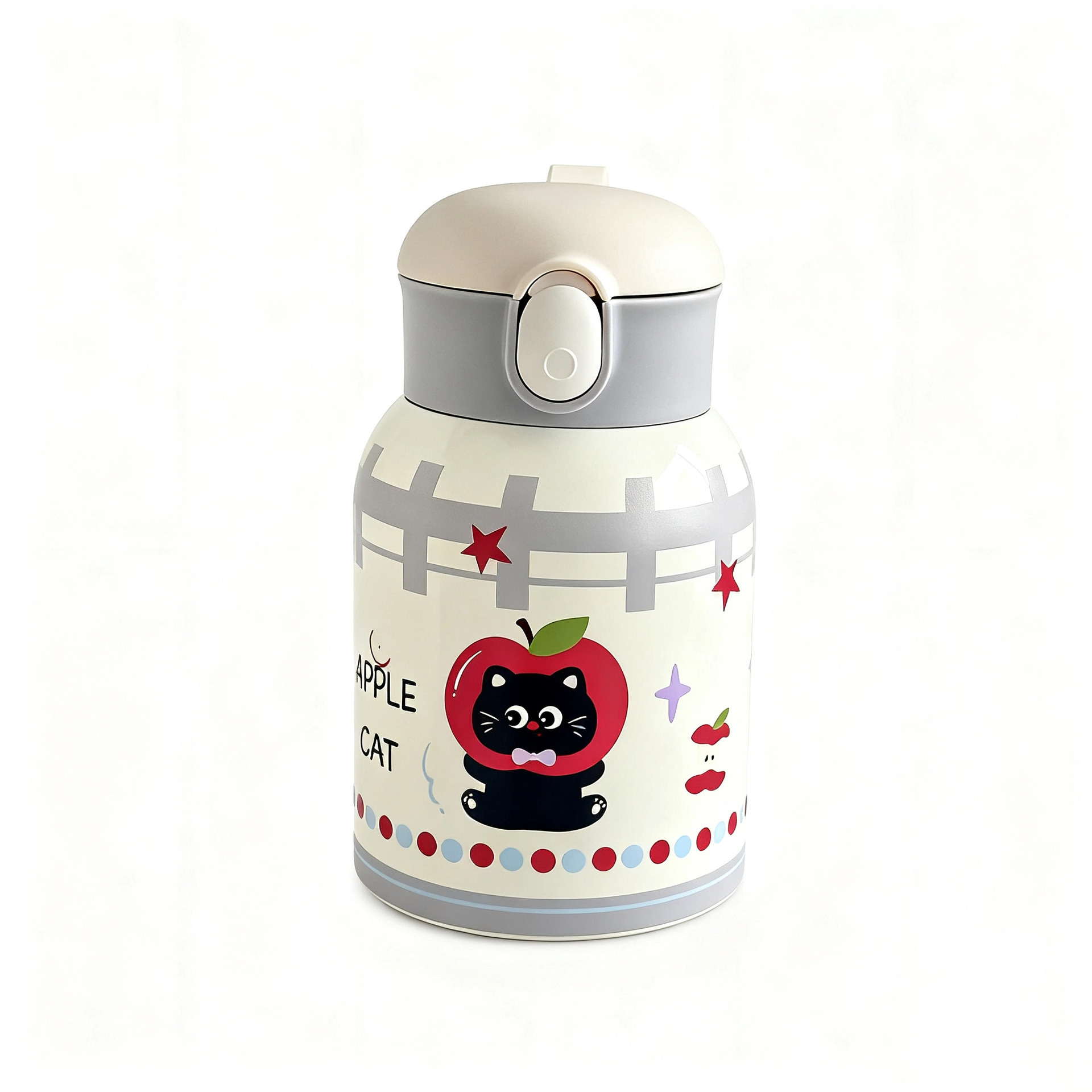 保温水壶/不锈钢泡茶杯/热水瓶/水杯/龙凤保温瓶白底实物图