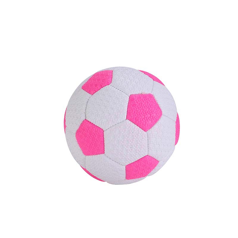 外贸出口5号PU麻纹机缝足球加厚防爆中小学生训练比赛足球产品图