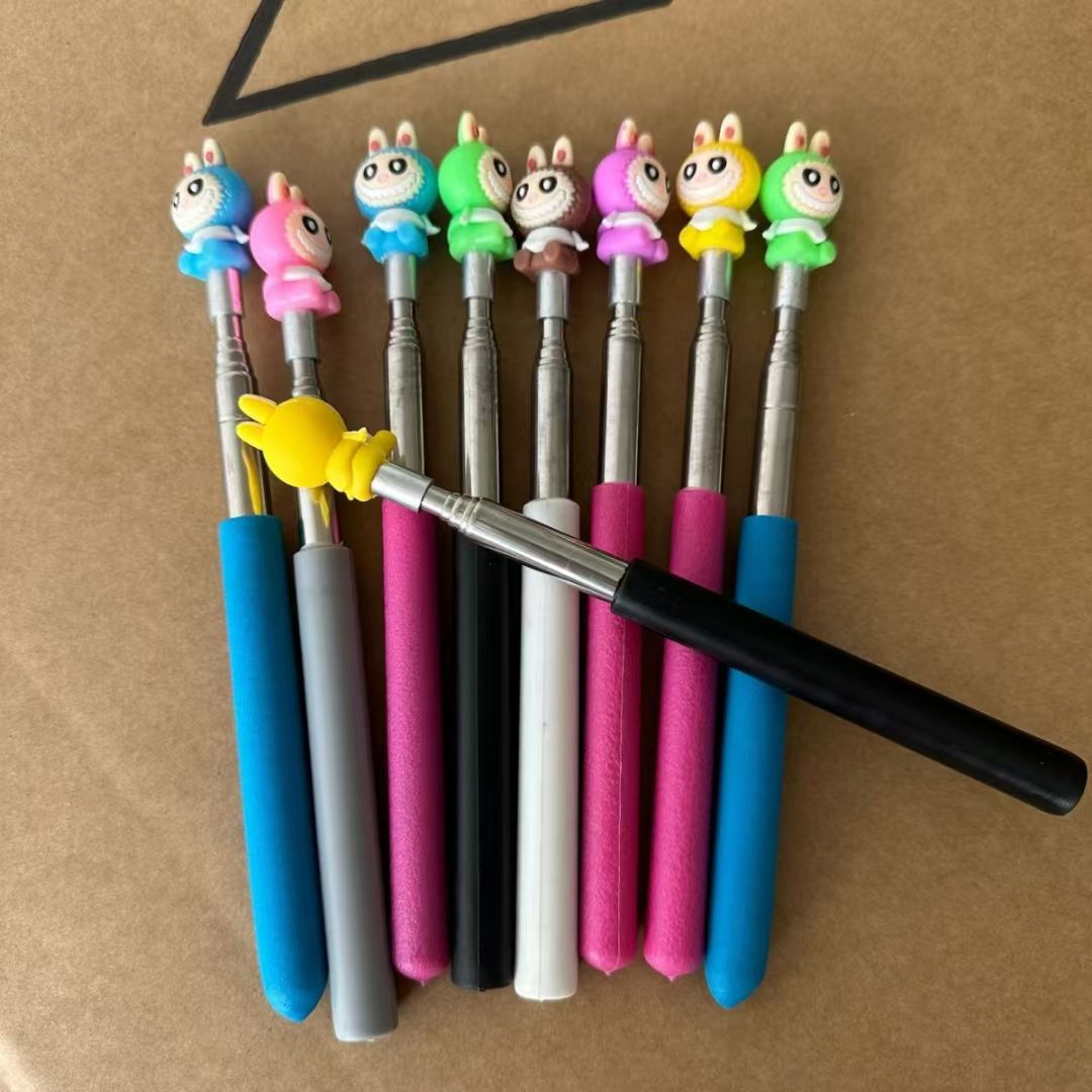 Retractable teaching stick, finger reading stick, children's reading, learning, reading, retractable little finger stick, command teaching stick, teaching stick