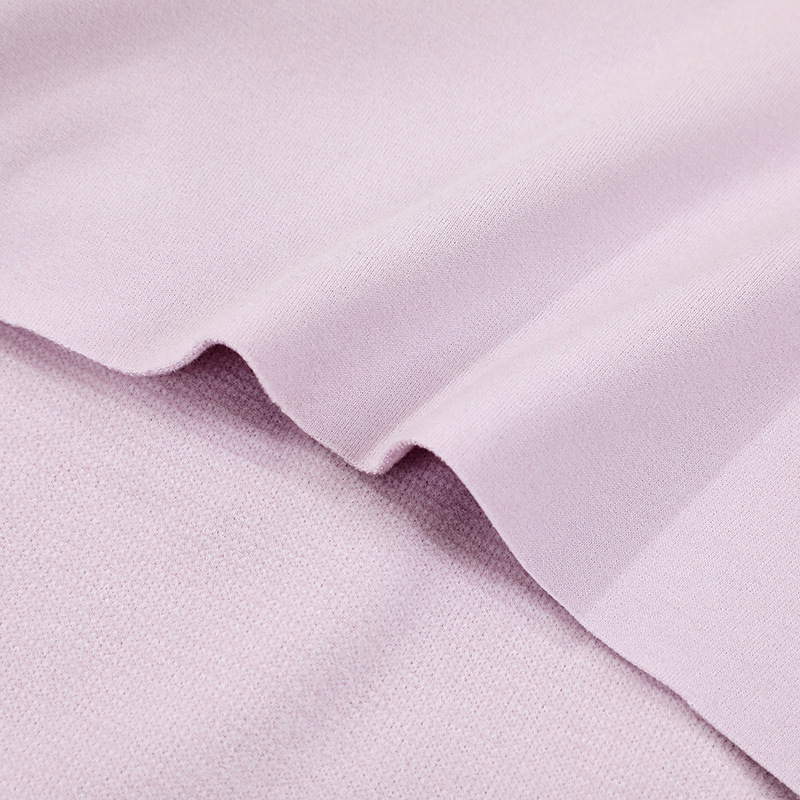 工厂现货秋冬打底保暖内衣套装面料RAC发热德绒加厚双面弹力产品图