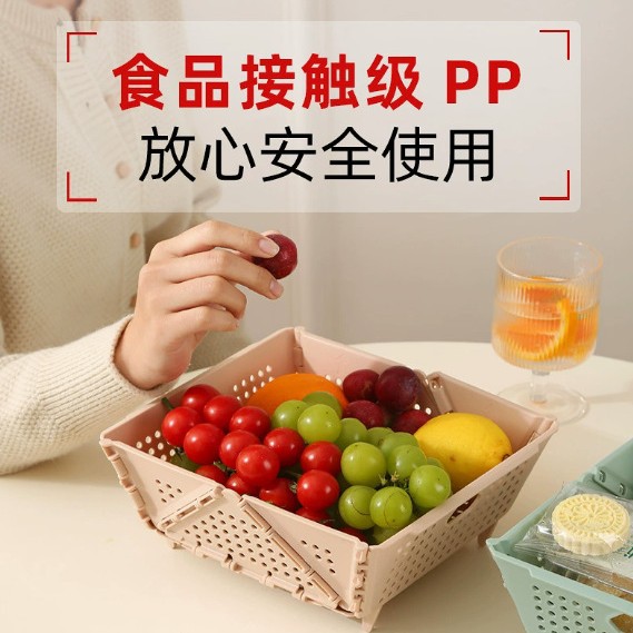 家用购物袋、篮实物图