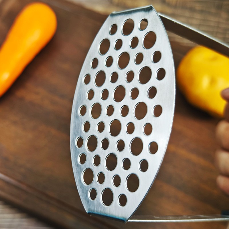 The stainless steel mud press, a commercial kitchen multi-functional potato paste crusher and a dedicated mud press tool, is selling well across borders details Picture