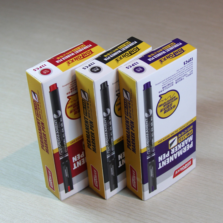 Tianfeng Factory supplies 113 fine-tipped oil marking pens with single-tipped marks. The quality is smooth and reliable for writing details Picture