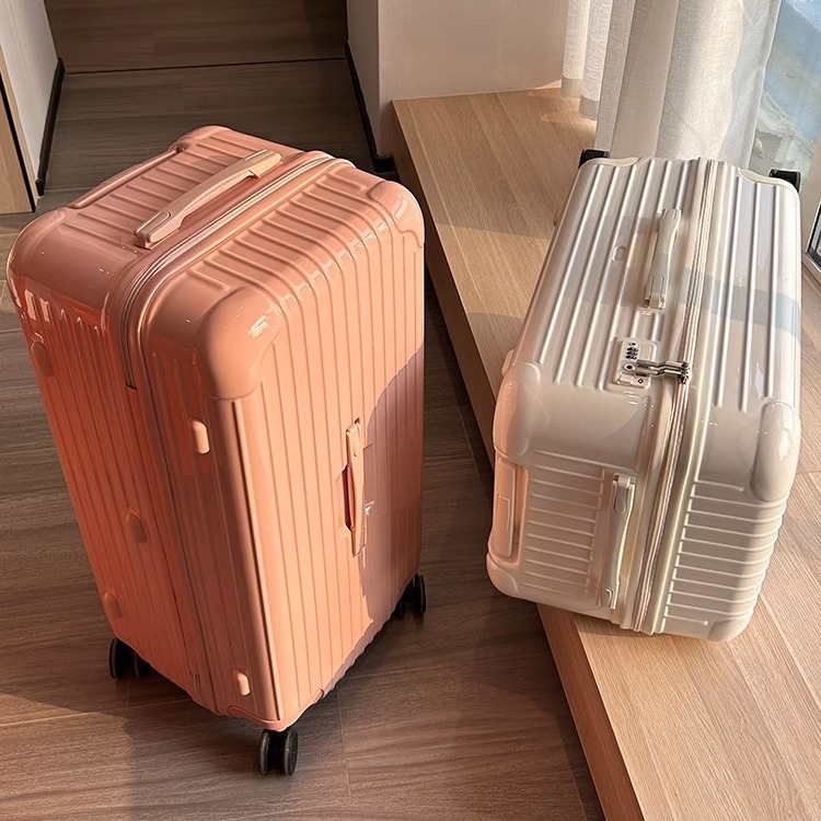 Extra-large capacity password suitcase, 32-inch men's Instagram popular swivel wheel handle suitcase, 26-inch women's zipper travel suitcase details Picture