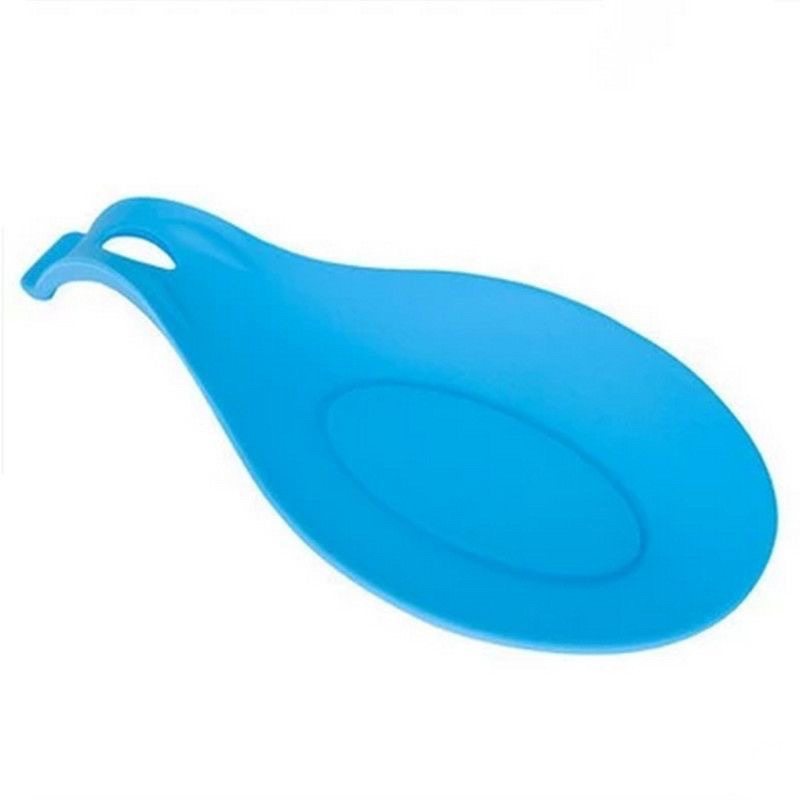 The soft rubber heat-insulating soup spoon pads and spatula pads for household kitchen are easy to clean Application Scenario