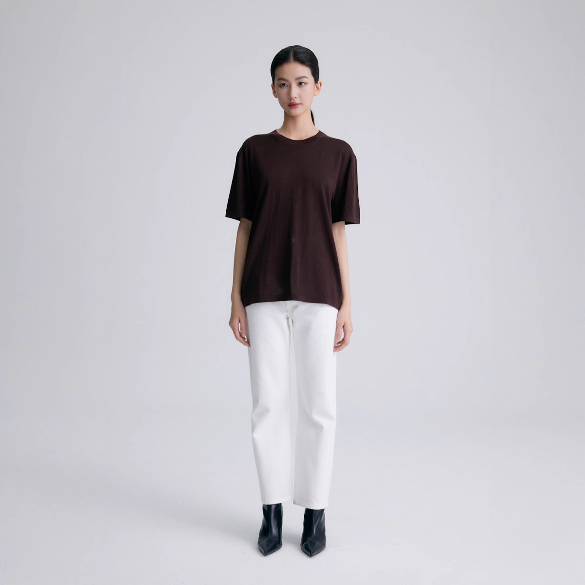 牛仔裤/带钻牛仔裤/牛仔裤阔腿/牛仔短裤女/阔腿裤产品图