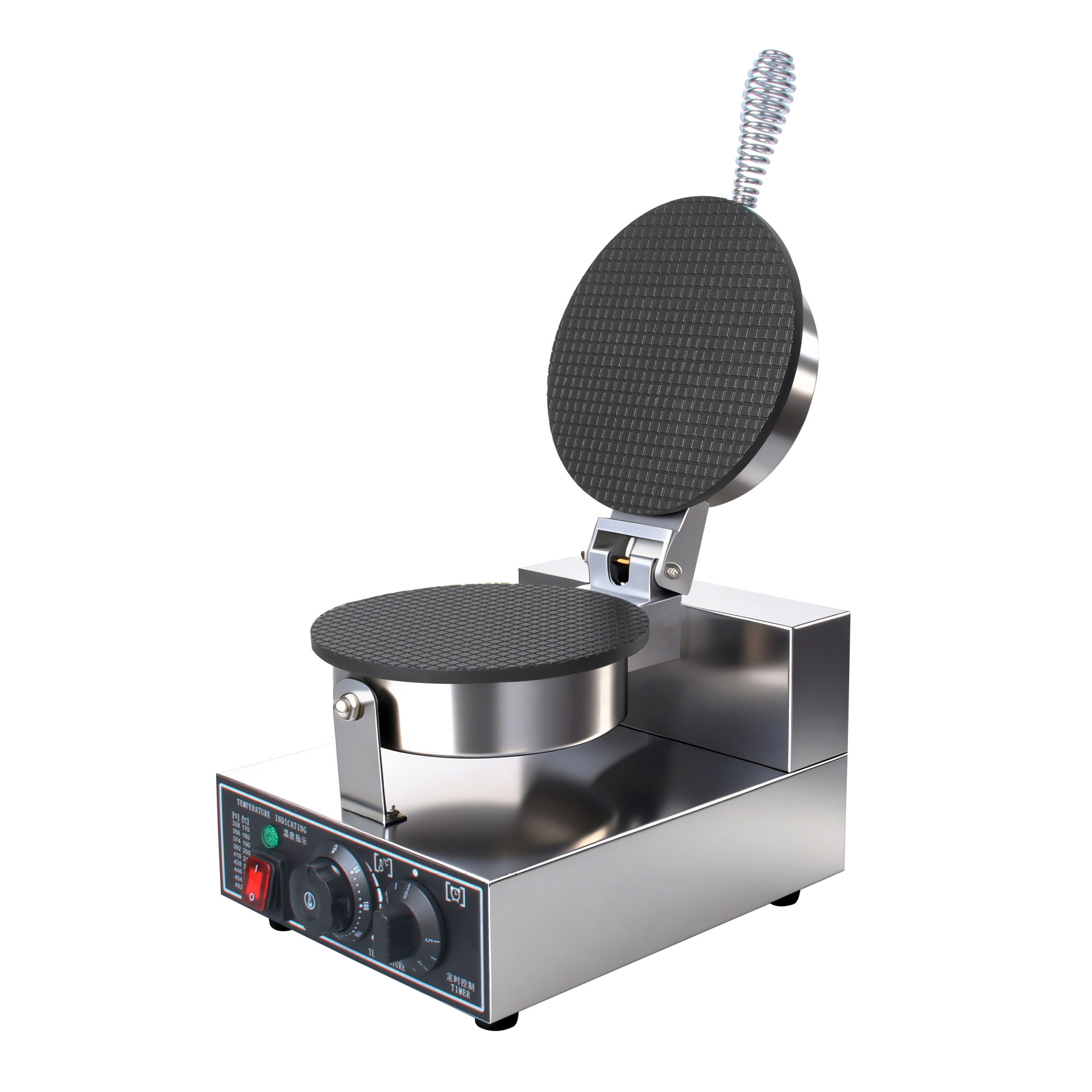 Ice cream cracker machine, ice cream machine and integrated yogurt machine