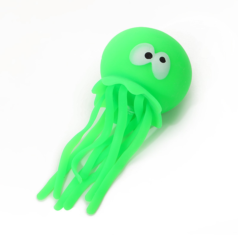 Factory direct sales of jellyfish TPR soft rubber flour toys for stress relief and release, cross-border wholesale of stress-relieving pinch toys Application Scenario