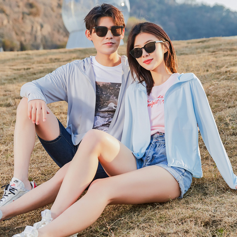 防晒衣/防晒衫/泳衣/夏季大码防晒衣男产品图