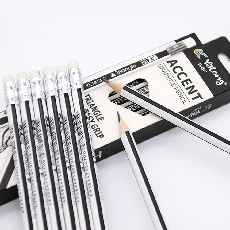 Yalong Cross-border's 2023 student new design of cork HB pencils with erasers, suitable for schools and offices Item Picture