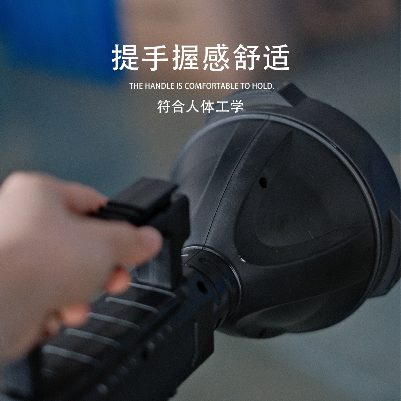 High-power portable fishing flashlight with stand, high-power camping emergency adventure outdoor lighting lamp, work light Item Picture